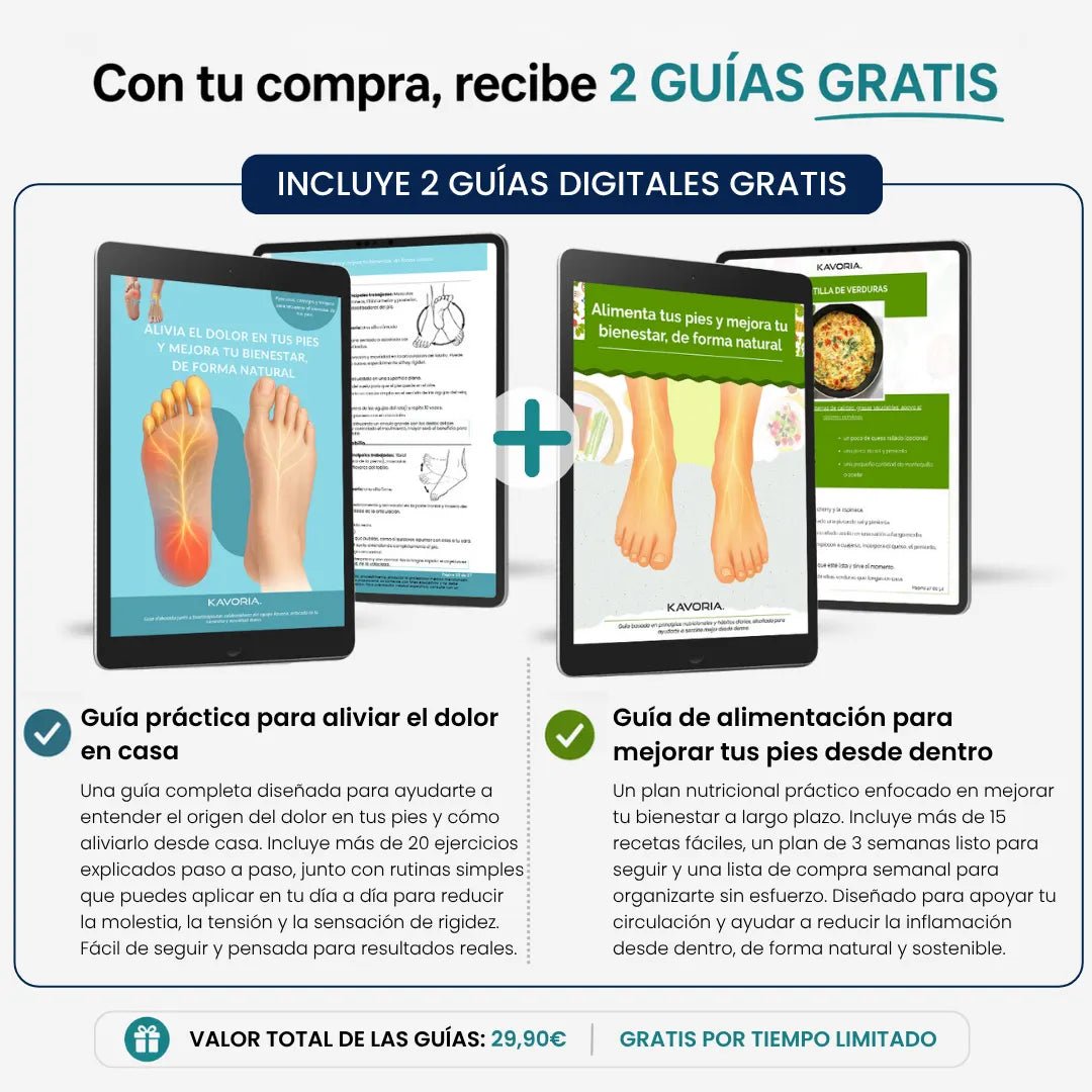 Pack Completo de Bienestar para tus Pies (2 Guías Digitales)