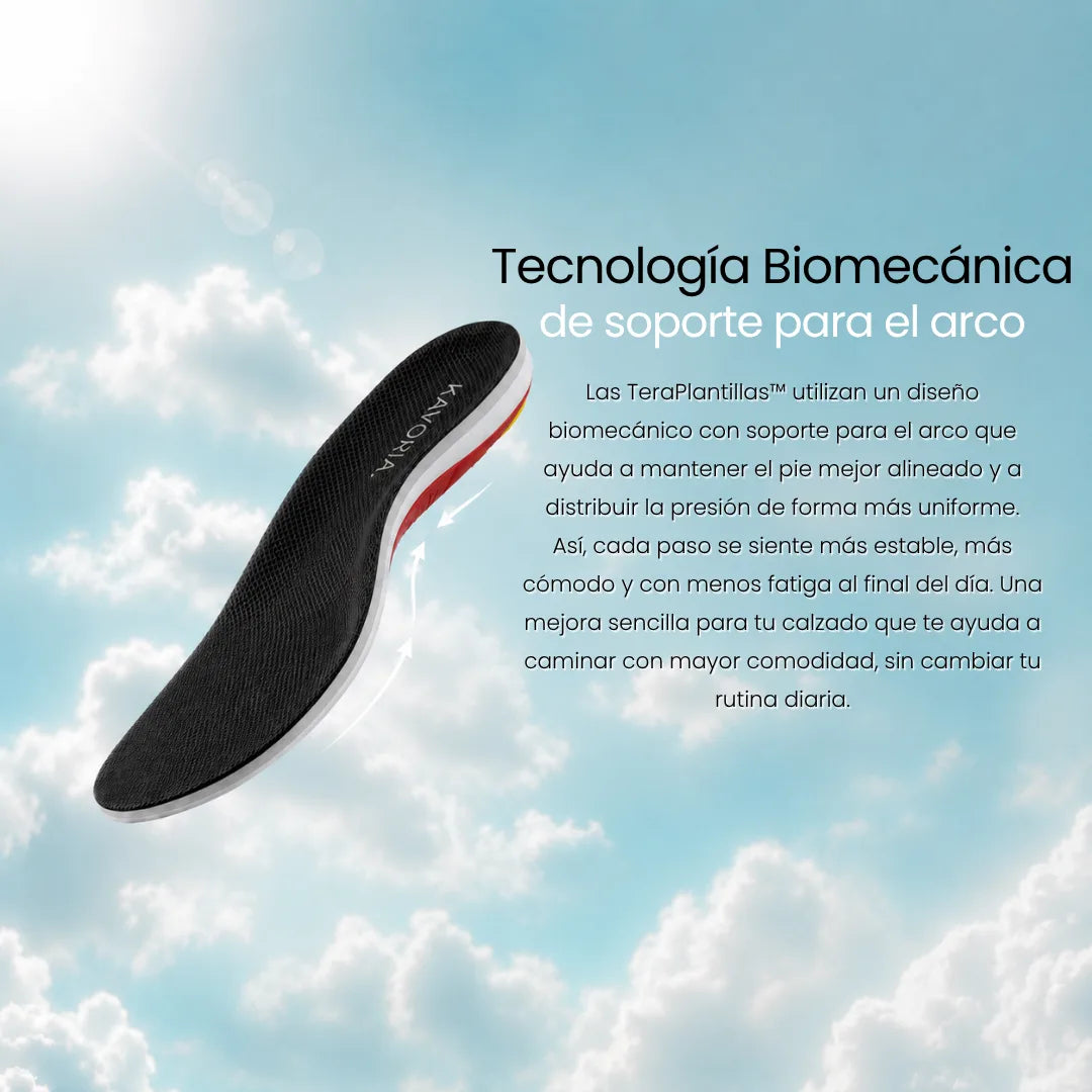 TeraPlantillas™ - Plantillas con soporte para el arco